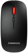 Миша Omega OM301 Wireless/Bluetooth Black - зображення 1