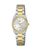 Жіночий годинник Q&Q QZ65J401Y silver/gold сріблясті з жовтим золотом - зображення 1