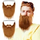 Накладна борода False Beard Self Brown - изображение 2