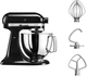 Кухонная машина KitchenAid Artisan 4,8л 5KSM125EOB с откидным блоком черный - изображение 1
