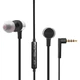 Дротові навушники-вкладиші Awei ES-20TY Hi-Fi Stereo Із мікрофоном Black - зображення 1
