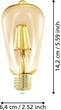 Żarówka LED Eglo 4 W 230V 1700K E27 (9008606228003) - obraz 4