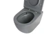 Унітаз підвісний Mixxus Premium ELLIPSE-0308-T3 GRAY система змиву TORNADO (MP6654) графітовий - зображення 3
