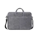 Сумка DEFENDER 26088 Solid 15.6" шкіра сірий - изображение 1