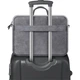 Сумка DEFENDER 26088 Solid 15.6" шкіра сірий - изображение 7