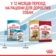 Сухий корм для цуценят середніх порід Royal Canin Medium Puppy до 12 місяців 15 кг (3182550402132) + Контейнер для зберігання корму Royal Canin 50 л 39х39х53 см - изображение 6