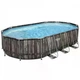 Бассейн каркасный Bestway 5611R 6.10×3.66×1.22 м, 20241 л, с фильтр-насосом, хлор-дозатором и лестницей - изображение 3