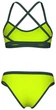 Купальник для женщин Arena ICONS BIKINI CROSS BACK SOLID салатовый Женщины 40 005037-660 - изображение 3