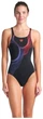 Купальник закрытый Arena RIPPLES SWIMSUIT U BACK B черный Женщины 38 009500-590 - изображение 4