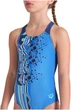 Купальник для девочек Arena Palette Swimsuit Swim Pro Back 128 см Голубо-синий (007918-770-128) - изображение 4