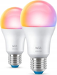 Zestaw inteligentnych żarówek WIZ Wi-Fi Bulb Standard Colors E27 8 W 2 szt. (8720169072336) - obraz 3