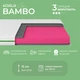 Матрац ортопедичний Ismart Koala Bambo 70х190 см безпружинний (ISM-051139) - зображення 8
