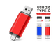 Флешка Jaster Plain 128Gb OTG USB Flash Drive - Type-C Red - изображение 2
