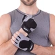 Перчатки спортивные для фитнеса и тренировок Zelart Fitness Gloves 161578 размер M Grey-Black - изображение 7
