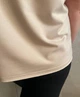 Женская футболка оверсайз кремовая Capricious CAPS0149 3XL - изображение 7