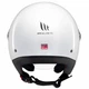 Мотошлем MT Helmets Street S Solid A0 Pearl Gloss S - зображення 7