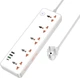 Мережевий подовжувач Hoco AC14A Rico 5-position socket (PD30W/1C3A) White (6942007607186) - зображення 2