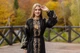 Вишита довга вечірня сукня Etnovyshyvka "Оксамит Ночі" чорна з колосками та рукавами бохо з стійкою на шиї 2XL - изображение 2