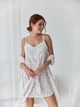 Халат женский хлопковый летний BARWA garments 0375 L Белый (2110003753129) - изображение 13