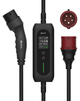 Портативний автомобільний зарядний пристрій Platinum EV/PHEV AC Type 2 16A  11kW CEE 5m LCD WIFI Tuya Black (EV_PPCW5M11) - зображення 5
