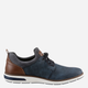 Sneakersy męskie do kostki RIEKER RIE11351-14 47 Niebieskie - obraz 1
