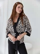 Пижама (накидка + штаны) женская из вискозы BARWA garments 0345/344 M Черная (2113453442124) - изображение 10