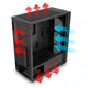 Корпус для игрового ПК MARVO CA-123 Mid Tower ATX/MicroATX с стеклом - изображение 2