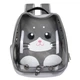 Рюкзак для перенесення тварин CosmoPet CP-103 для котів і собак Сірий - зображення 1