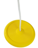 Huśtawka ogrodowa dla dzieci LEAN Toys okrągła 423 Żółta (5904204750639) - obraz 2