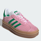 Женские кеды низкие Adidas Gazelle Bold W IE0420 39.5 (6UK) 24.5 см Trupnk/Green/Ftwwht (4066764968983) - изображение 3
