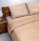 Комплект постельного белья Zastelli евро 200х220 см Bubble Beige бязь Бежевый (2500000971327) - изображение 3