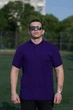 Мужская футболка-поло JHK, POLO REGULAR MAN, универсальная, дышащая ткань, фиолетовая, размер XXL - изображение 1