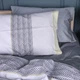 Простынь MirSon полуторная 150x220 см 22-1415 Geometric comfort Сатин (2200011123691) - изображение 2