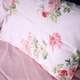 Простынь MirSon полуторная 150x220 см 22-1408 Spring Flower Сатин (2200011121802) - изображение 4
