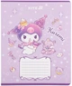 Набор школьных тетрадей Kite Kuromi 12 листов в клетку 5 шт (HK25-232-3/5) - изображение 6