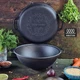 Казан Maysternya 8 л, Ø 34см чугунный WOK с крышкой-сковородой. Вес 9,79кг (Т405СР) - изображение 1