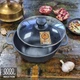 Котелок Maysternya 3 л, Ø 22см чугунный со стеклянной крышкой. Вес 3,23кг (Т402С3) - изображение 1