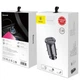 Зарядний пристрій автомобільний Baseus Grain 3.1A 2 USB black - изображение 2