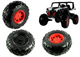 Koło LEAN Toys do auta XMX603 na akumulator EVA buggy 3282 (5907625584715) - obraz 4