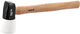 Młotek metalowo-gumowy YATO z drewnianym trzonkiem 1.3 kg 400 mm (YT-46060)   - obraz 2