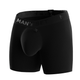 Чоловічі труси боксери анатомічні з бавовни Intimate PRO Black Series (чорний), р. L - зображення 2