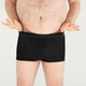 Чоловічі анатомічні боксери Anatomic Classic w/fly Light Plus, Black Series, чорний 8XL CLPS110-01 - зображення 4