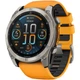 Смарт-годинник Garmin Fenix 8 51mm AMOLED Sapphire Graphite DLC Titanium with Spark Orange Silicone (010-02905-53) - зображення 1