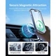 Держатель MagSafe с БЗУ Baseus CW01 Magnetic 15W (C40141001111-00) - изображение 2