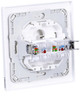 Gniazdko FIBARO Walli N Ethernet Outlet FGWEEU-021 White (5902701701383) - obraz 2