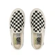 Жіночі кеди Vans Slip-On VR3 Checkerboard Black/Marshmallow 36 Чорний VN0007NC1KP1 - изображение 4