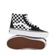 Чоловічі кеди Vans Sk8-HI Platform Checkerboard/White 38 Чорний VN0A3TKNQXH1 - изображение 6