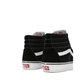 Жіночі кеді Vans Sk8-HI White/Black Suede 44 Чорний VN000D5IB8C1 - зображення 4