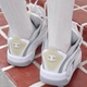 Жіночі кеді Champion TronSkate V1 White/Light Bone 45 Бежевий U3AFCTW07A4 - зображення 10