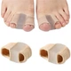 Ортопедичний коректор-роздільник пальців Fiber Toe Separators для корекції вальгусу комплект Розмір L - зображення 1